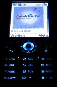 podcasting mit sieben jahre altem sonyericsson mobilfunk als neue radiokonkurrenz200