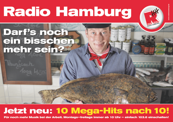 RHH Fischh Radio Hamburg Plakatkampagne Herbst 2011 1