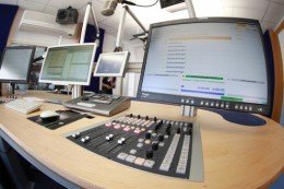 Das neue NDR-Multimediastudio (Bild: NDR/Axel Herzig)