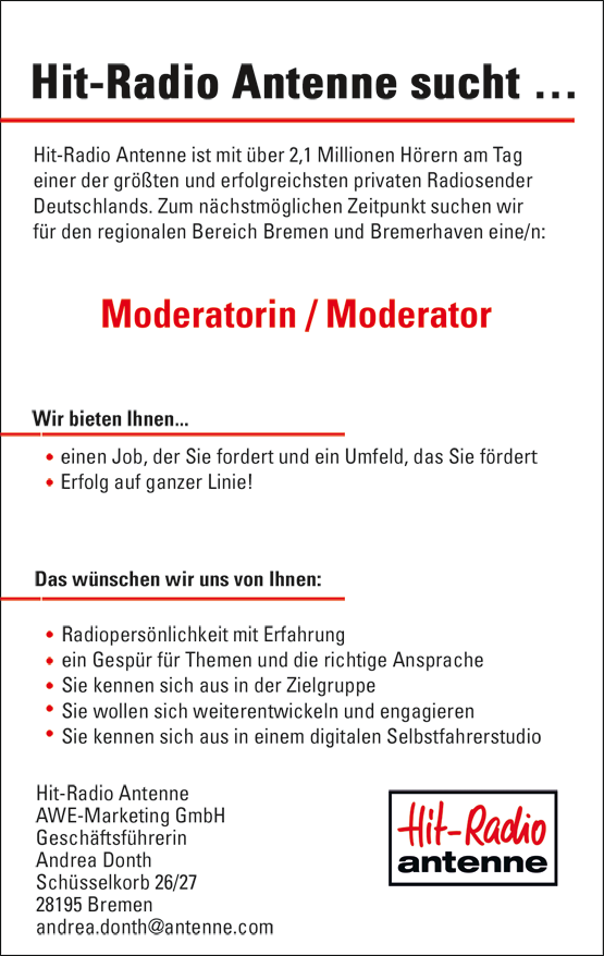 HRA Moderator Bremen 030712
