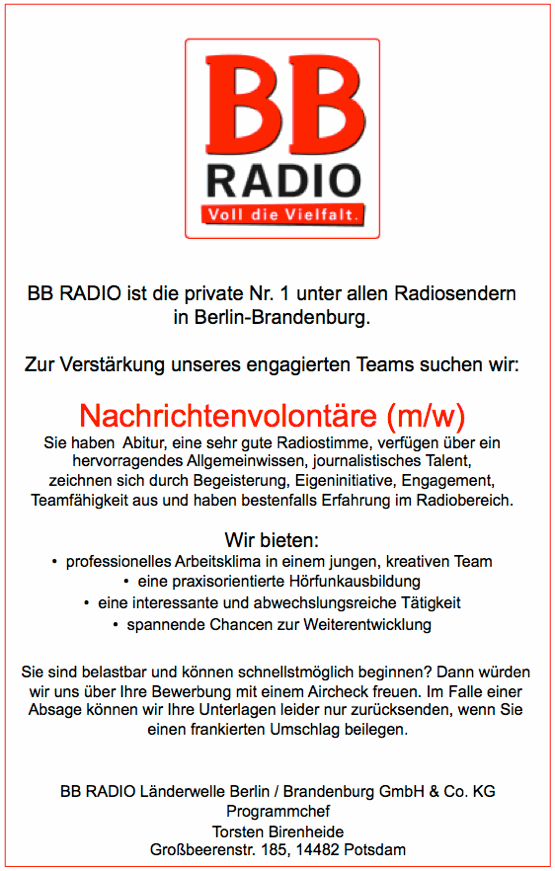 BB Radio 1408121
