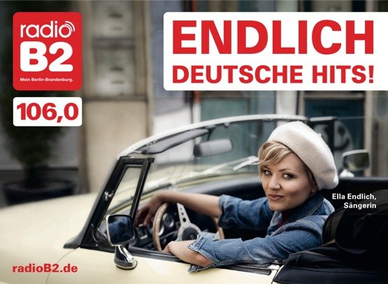 radioB2 Ella Endlich Plakat555