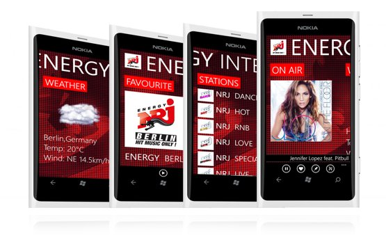 ENERGY NRJ WIndows Phone 555