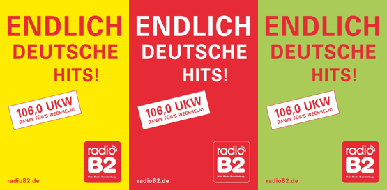 B2 Deutsche Hits Plakate555