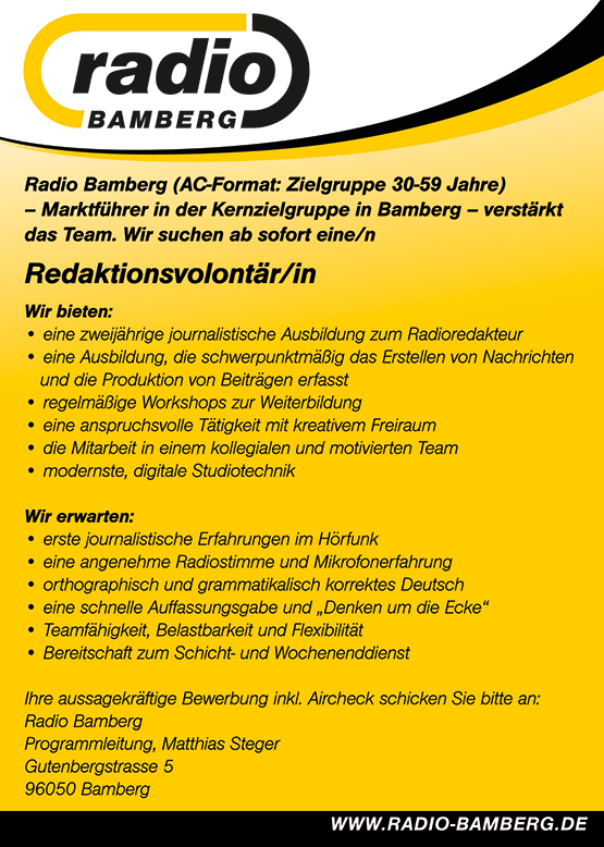 Radio-Bamberg-Stellenausschreibung-250413