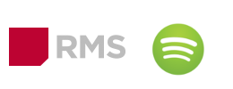 RMS und Spotify Logo