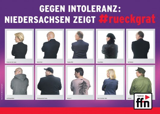 FFN-Aktion: Niedersachsen zeigt #rueckgrat