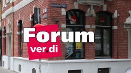Logo von ver.di / Forum. Quelle: ver.di Senderverband WDR