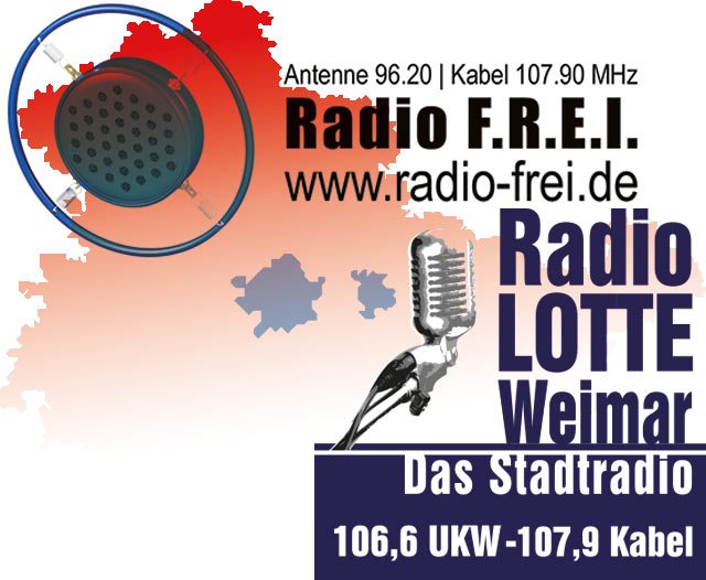 Radio FREI und Radio LOTTE Weimar