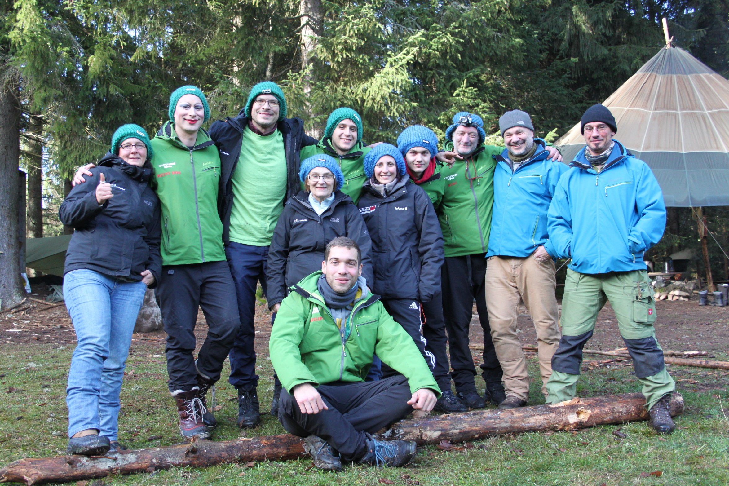 Gruppenfoto des Teams vom Schwarzwaldcamp. Foto: Funkhaus Ortenau.