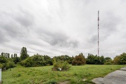 Der ehemalige Deutschlandradio-Sendemast in Berlin-Britz wurde im Sommer 2015 abgerissen. Foto: Deutschlandradio