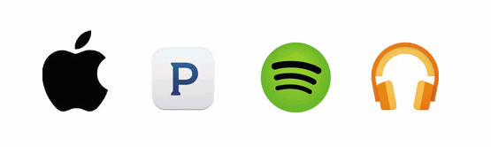 AppleMusic Pandora Spotify GoogleMusic big