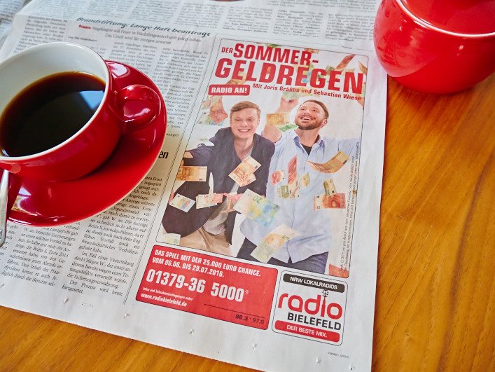 Geldregen Lokalradios verlosen 50.000 Euro RADIOSZENE