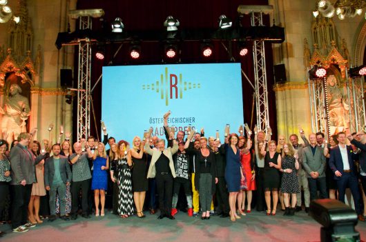 Die Gewinner des Österreichischen Radiopreis 2016 (Bild: ©RADIOSZENE)