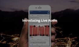 introducing facebook live audio