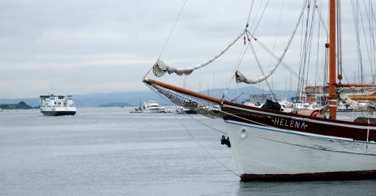 The Oslo ferry leaves. (Bild: ©James Cridland)