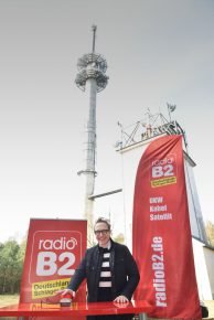 radio B2 Sendestart Fuerstenwalde mit Senderchef Oliver Dunk Credit Manfred Behrens