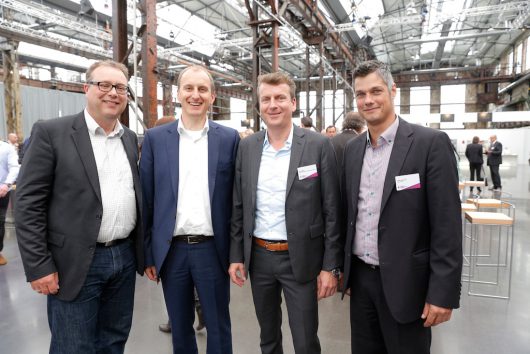 Jörg Brandt (Omnicom Media Group), Andi Lang (Bayerische Lokalradio Werbung), Dirk Honert (Omnicom Media Group), Tobias Hoffmann (Heye OMD)