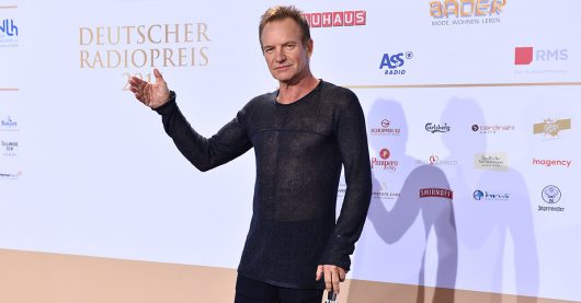 Superstar Sting beim Deutschen Radiopreis 2016 (Bild: ©NDR/Benjamin Hüllenkemper)