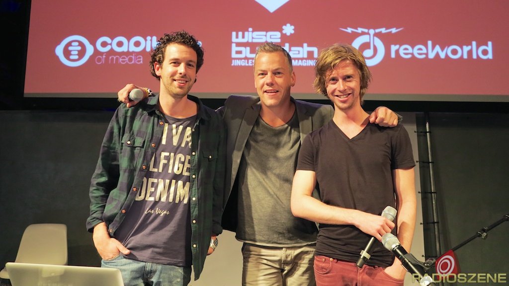 Chris Hartgers (Radio 538 NL), Anthony Timmers (THE IMAGING DAYS), Niels Franken (Radio 538 NL)