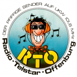 Aufkleber von Radio Telstar Offenburg (RTO)