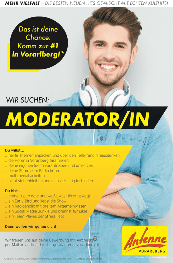 Antenne Vorarlberg Moderator 220618 min