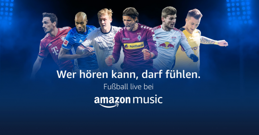 Fußball live hören jetzt auch bei Amazon Prime