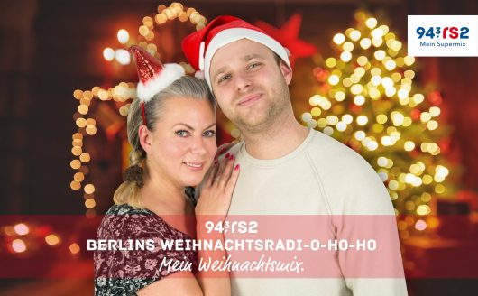 94,3 rs2 Weihnachtsradio mit Gerlinde Jänicke und Frank Nitzschmann (Bild: ©rs2)