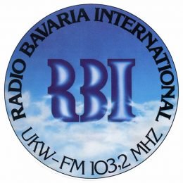 Logo Radio Bavaria International RBI 1983