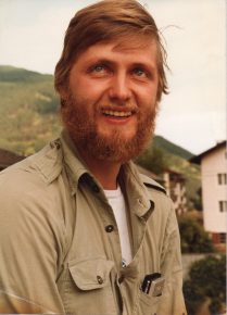 Jürgen von Wedel 1980 in Südtirol
