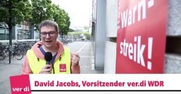 DJV WDR David jacobs Warnstreik 091119