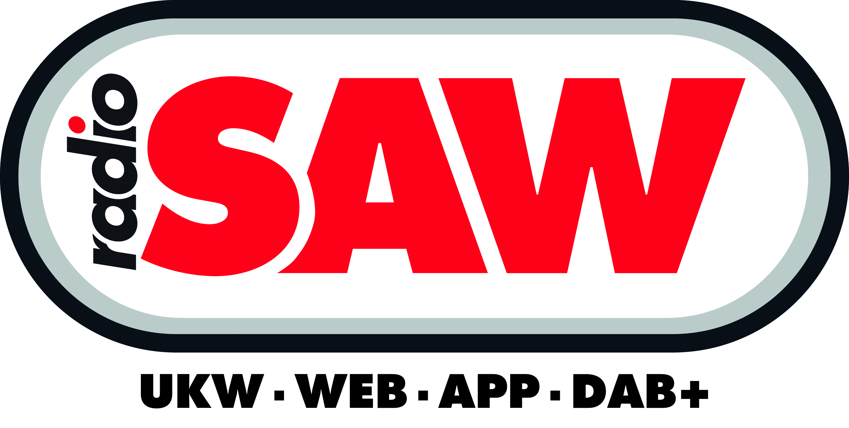 SAW Logo rund black
