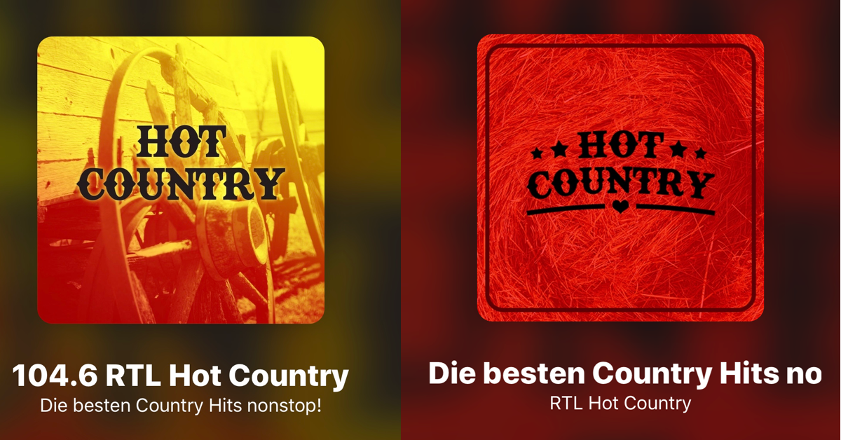 Hot Country-Logos