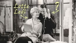 Standfoto aus "Keine Zeit für Komödie" mit Lotte Ledl [andere Person unbekannt], 1961 | Bild: BR, Historisches Archiv/ Paul Sessner)