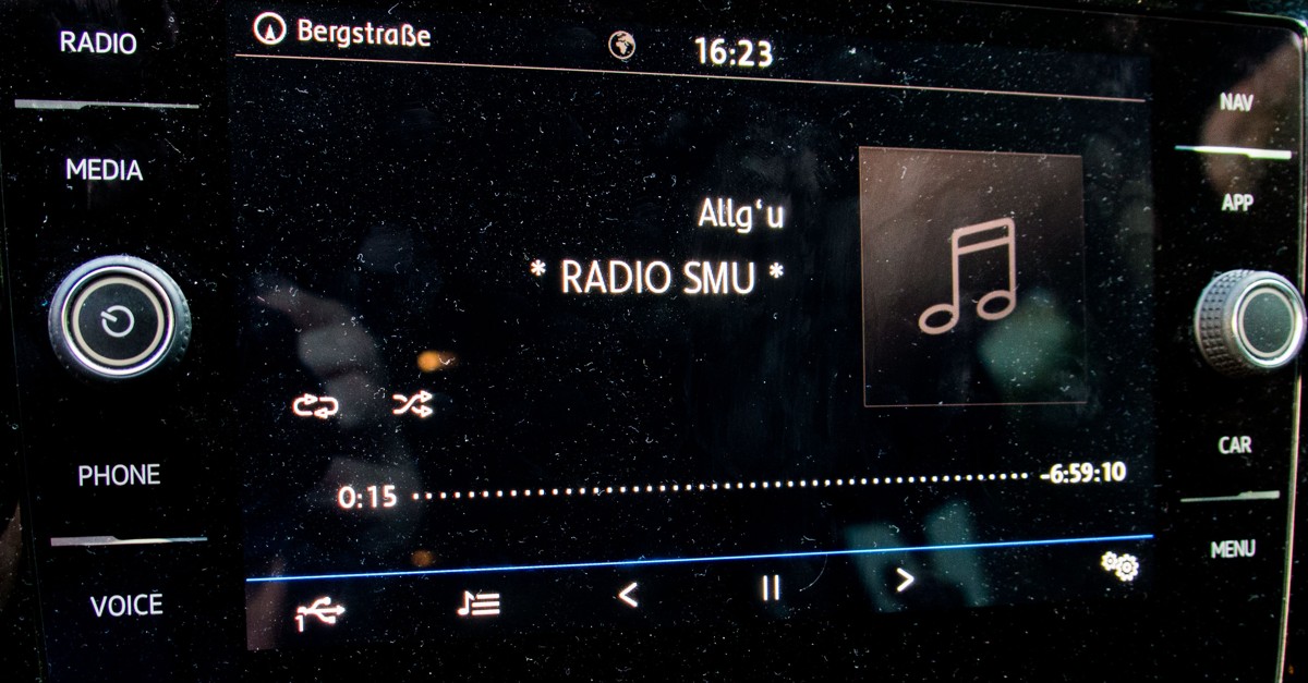 Nachrüstset DAB, DAB+ Antennenmodul für VW Tiguan 5N