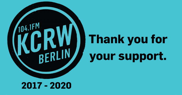KCRW Berlin Sendeschluss fb