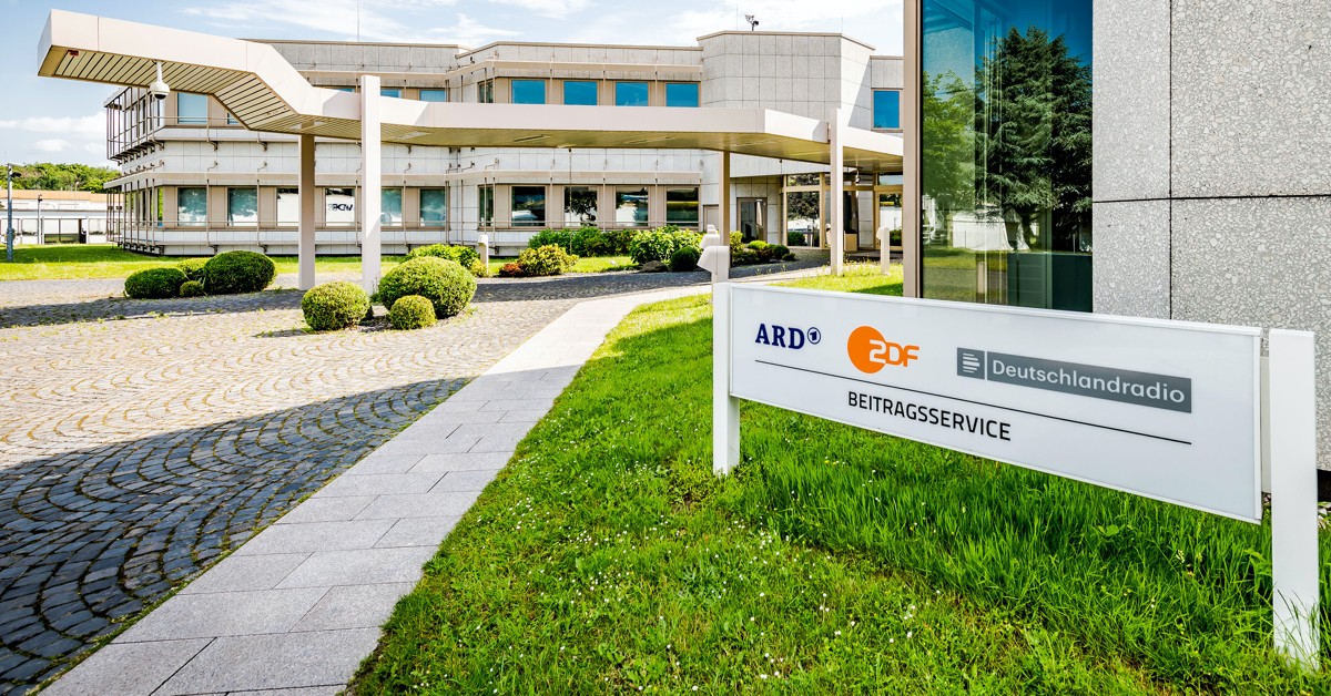 Beitragsservice-Firmengebäude (Bild: ©ARD ZDF Deutschlandradio beitragsservice/Ulrich Schepp)