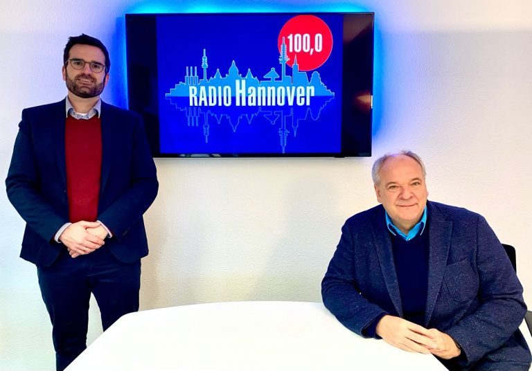 Benjamin Kahnt und Martin Wöbbeking (Bild: Radio Hannover)