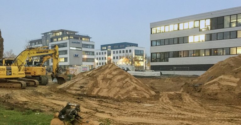 Baubeginn des neuen SWR-Studios in Heilbronn (Bild: ©SWR/Uli Jürgens)