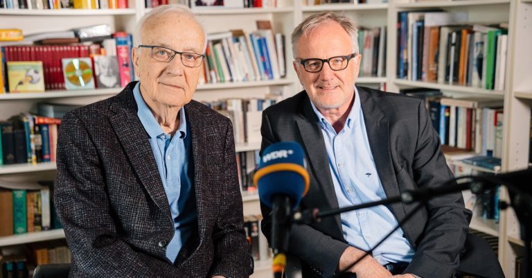 Fritz Pleitgen und Jochen Rausch (Bild: ©WDR/Annika Fußwinkel)
