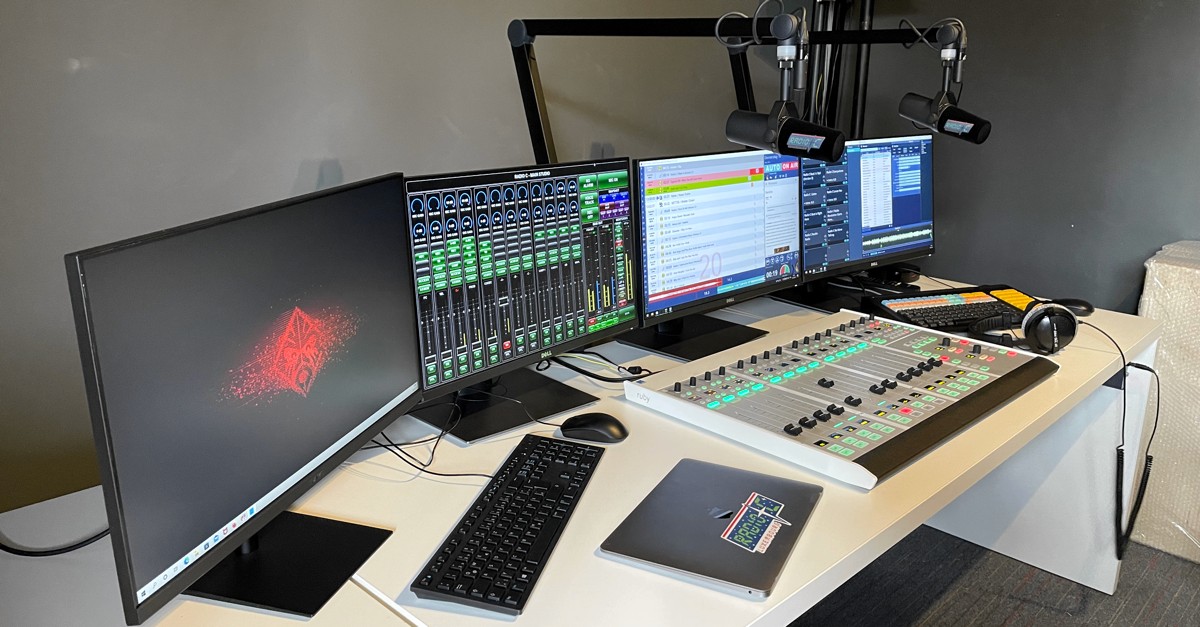 Radio C Luxembourg-Studio (Bild: ©Tom Bierbaumer)