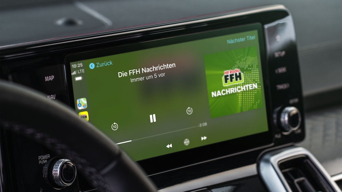 FFH App CarPlay Nachrichten