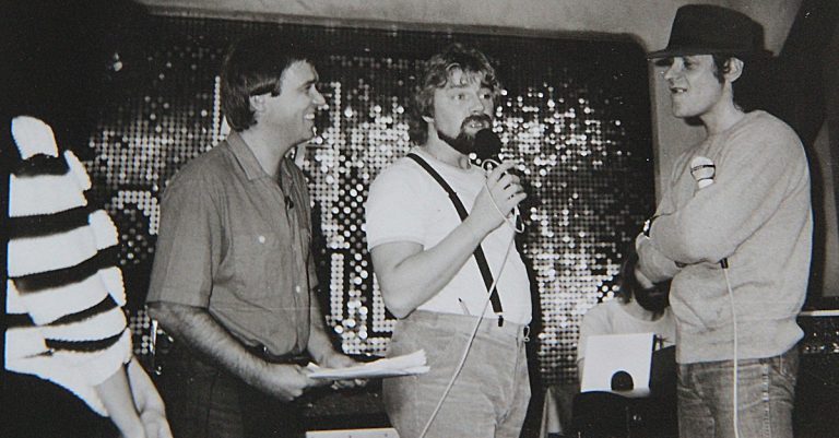 Frank Laufenberg und Juergen von der Lippe im WWF-Club