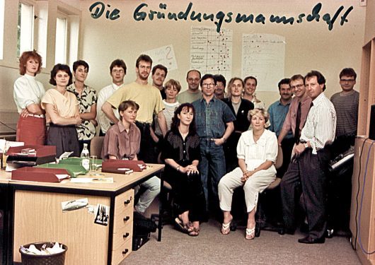 RADIO PSR Gründungsmannschaft von 1992 (Bild: ©RADIO PSR)