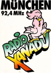 Radio Xanadu 92.4 Logo (1984)