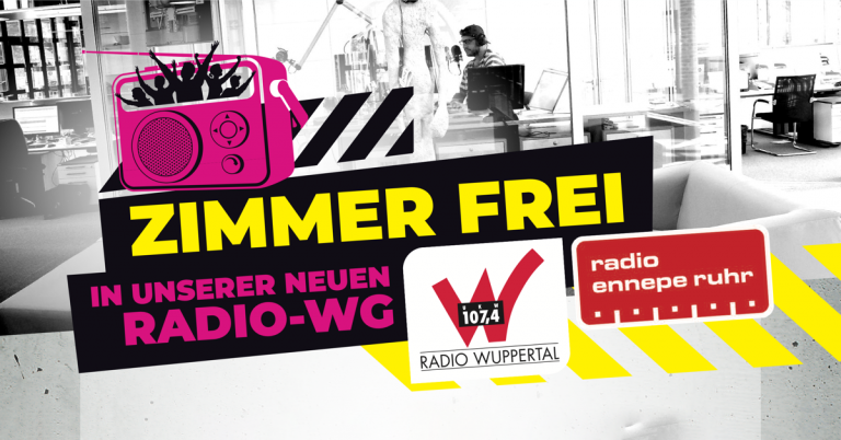 Radio Wuppertal Ennepe Ruhr Stellenanzeige Kopf fb