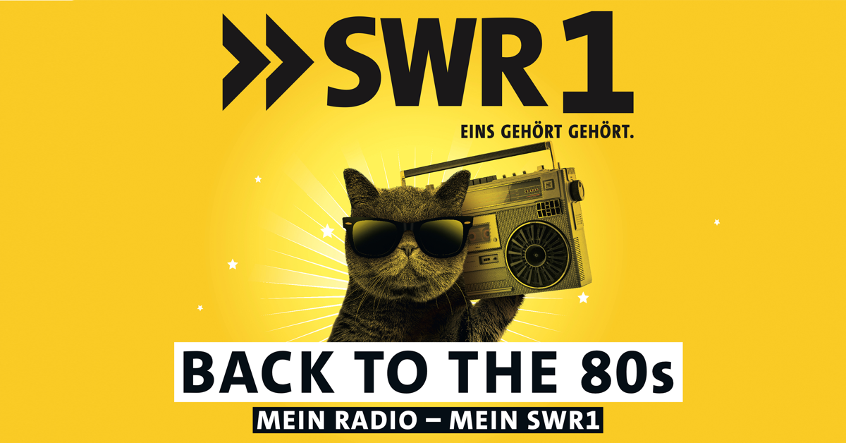 SWR1 startet die Aktion "Back to the 80s" (Bild: © SWR)