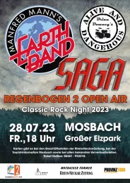 REGENBOGEN 2 Open Air Classic Rock Night 2023-Plakat