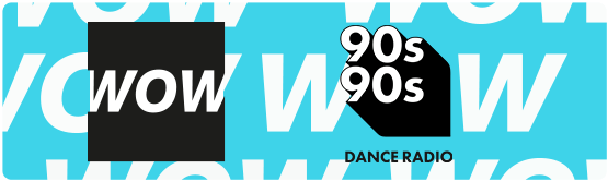 90s90s Dance WOW Radiobranding big