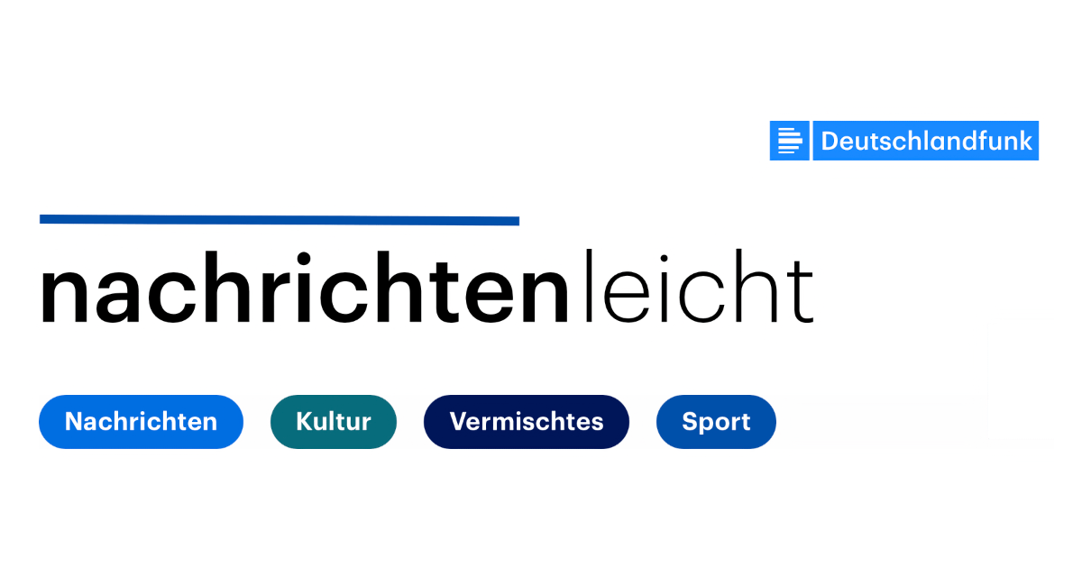 10 Jahre „nachrichtenleicht“ – Deutschlandfunk-Nachrichtenangebot in Einfacher Sprache feiert Jubiläum. (Bild: DLF)
